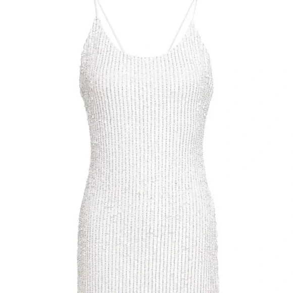 🔥🤍✨🤍 HP Alice and Olivia sequined dress🤍 - Picture 5 of 15